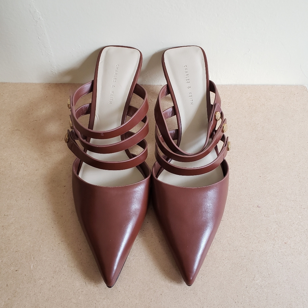 Charles & Keith kitten heels